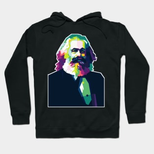 Karl Marx WPAP Hoodie